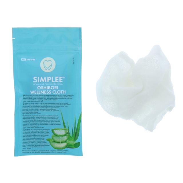 SIMPLEE Oshibori Wellness Cloth ansiktsklut stk