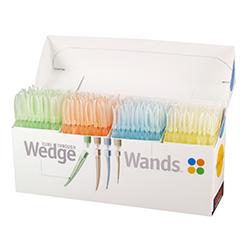 Wedge Wands Plast Assortert 400stk