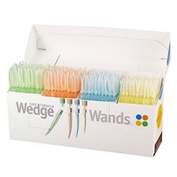 Wedge Wands Plast Stor Grønne 100stk