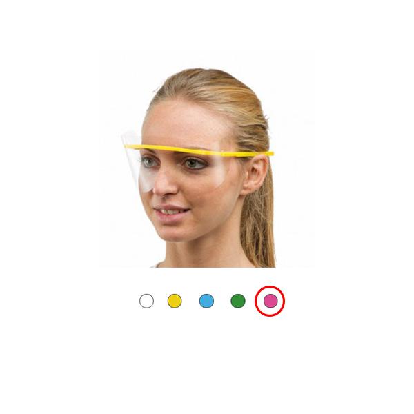 Beskyttelsesbriller/1 rosa holder + 30 Eyeshields