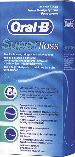 Tanntråd Oral-B Super Floss 50stk