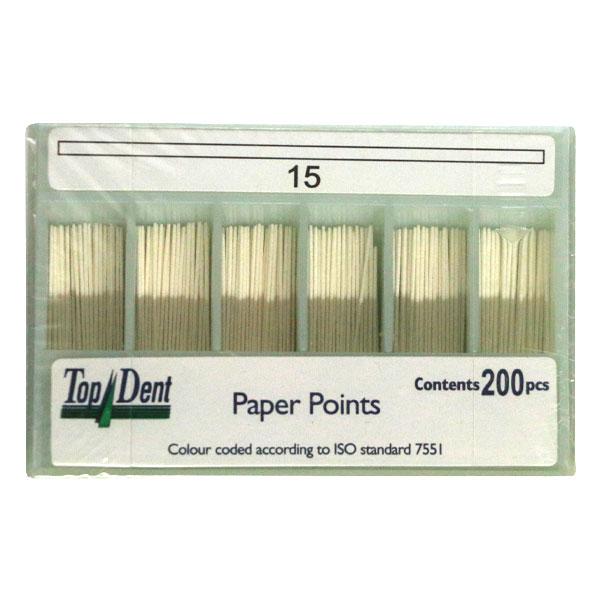 TD Paper Points Nr 15 Hvit 200stk