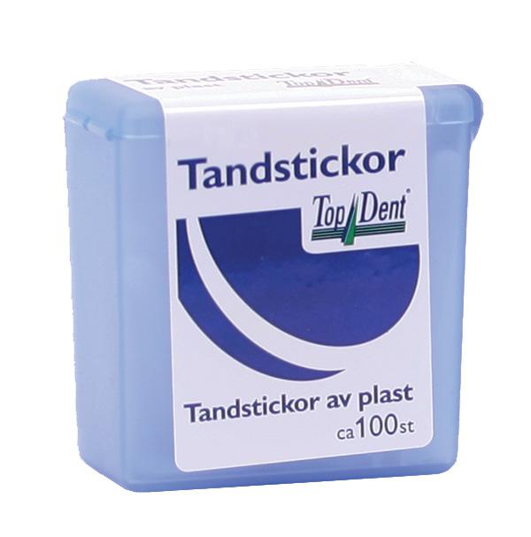 TD Tannstikkere Plast 100stk