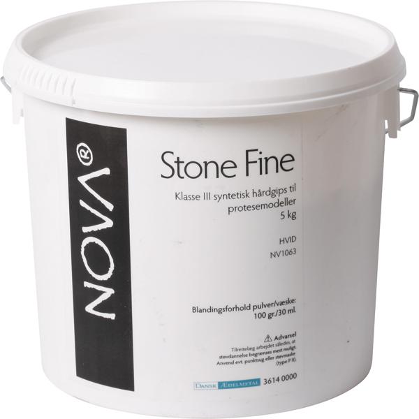 Gips Nova Stone Fine Hvit 4,5kg