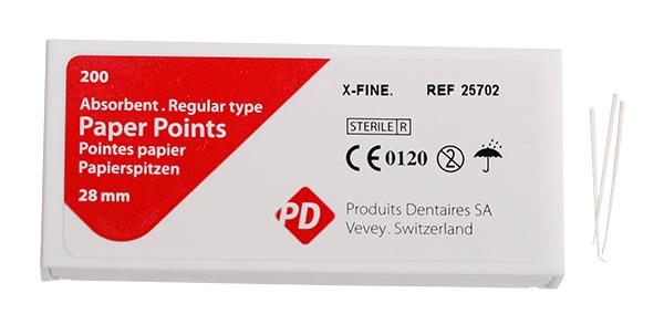 Paper Points PD X-Fine 200stk