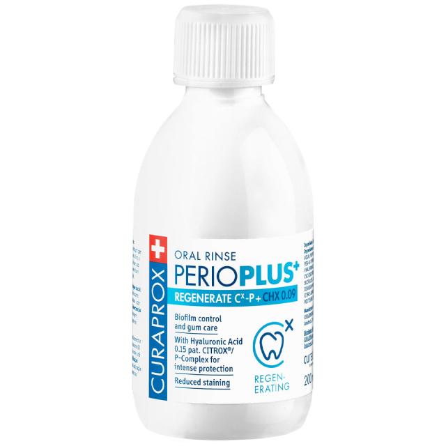 PerioPlus Regenerate munnskyll 0,09% CHX 200ml