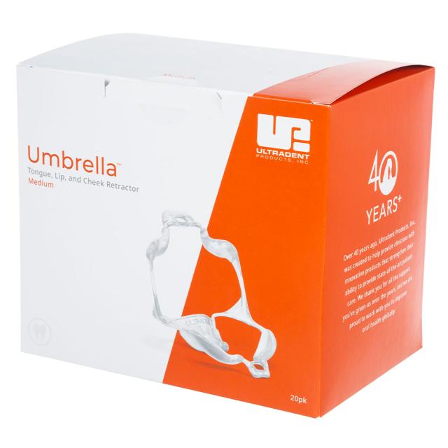 Umbrella Kinnholder Medium 20stk