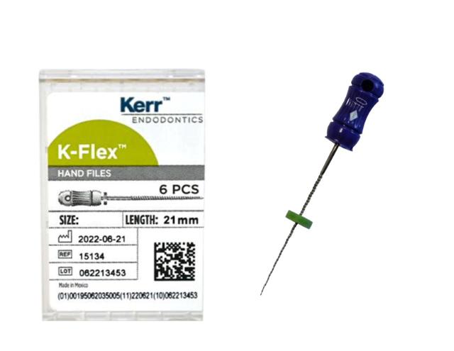 Kerr K-Flex Fil 21mm ISO 10 6stk