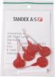 Tandex Interdentalbørster Røde 5+1holder
